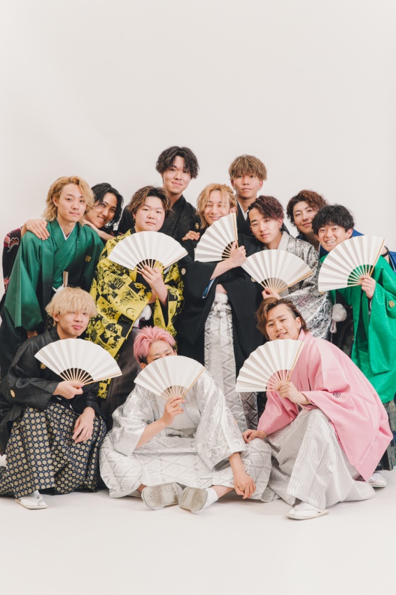 成人式　紋付袴